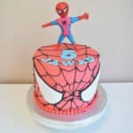 Spiderman taart