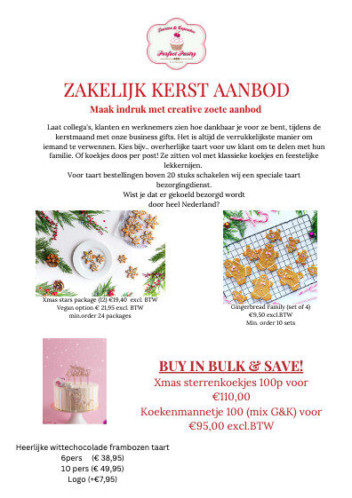 zakelijk kerst aanbod