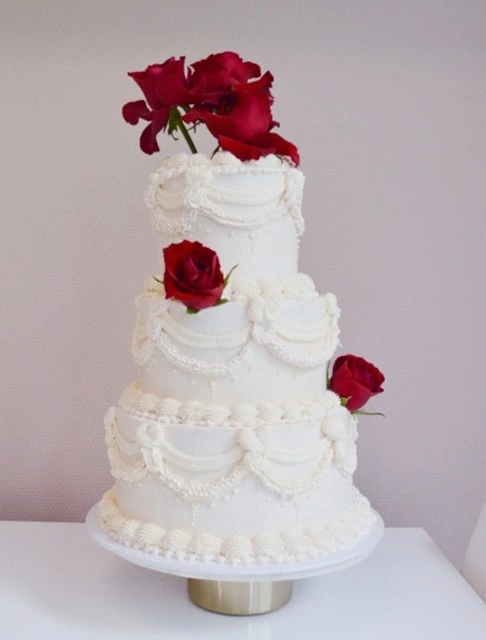 Vintage bruidstaart 1
