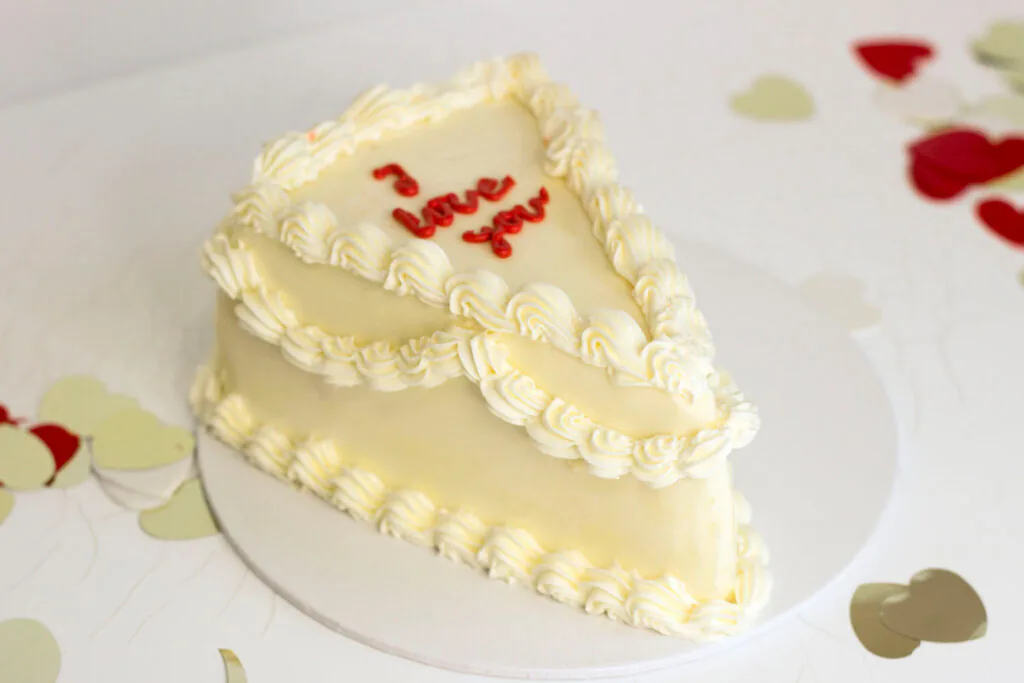 Polaroid foto vintage taart