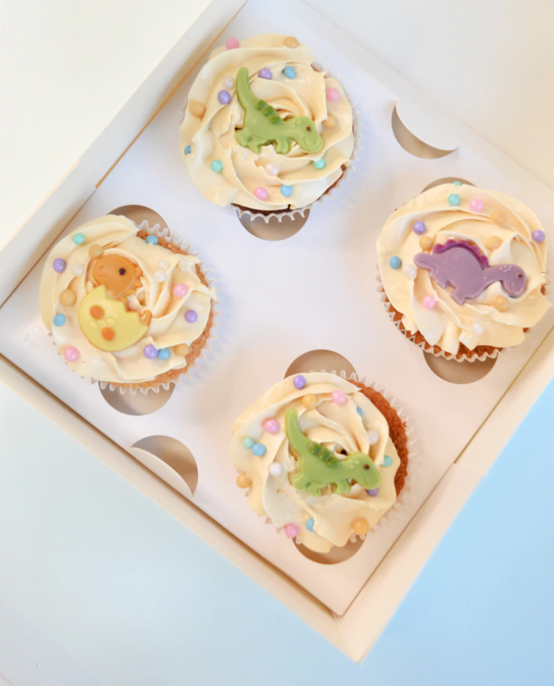 Dino cupcakes