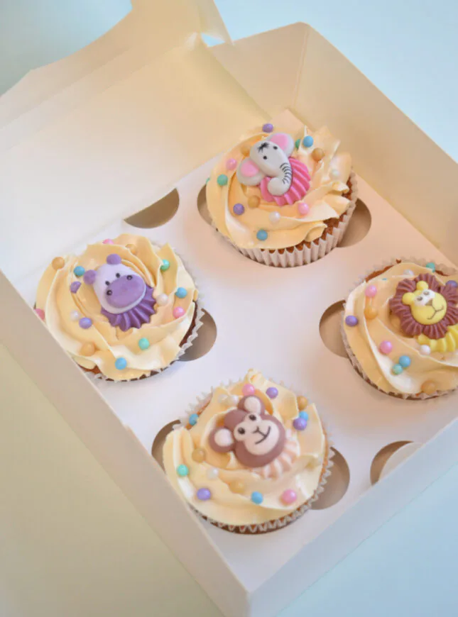 jungle-dieren-thema-cupcakes jungle-dieren-thema-cupcakes